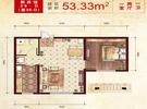 中鼎·凤凰城129-D户型- 1室
