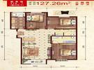 中鼎·凤凰城37E-1户型 3室2厅