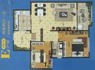 华苑小区8号楼E户型99.79平