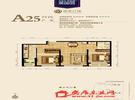 洛克公馆A25户型图