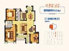 18#19#楼L5户型114㎡三居
