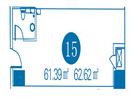 15户61.39㎡