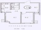 9#B1户型1居71.83平方