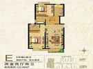 9号楼E户型图
