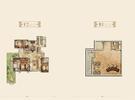 南入户西二层户型图