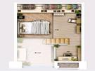 36平LOFT二层户型
