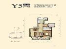 香河大爱城Y5户型124平米