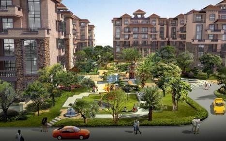 安京韵花园销售中.70年大产权！