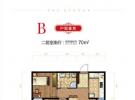 B户型70平
