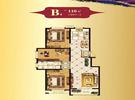 100平B4户型