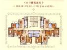 10号楼3-23层标准层平面图