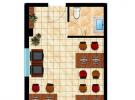 办公50.00平1厅户型