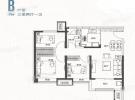 标准层B99平米户型