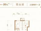 小高层标准层99平米户型