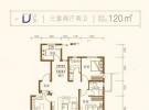 高层标准层D户型