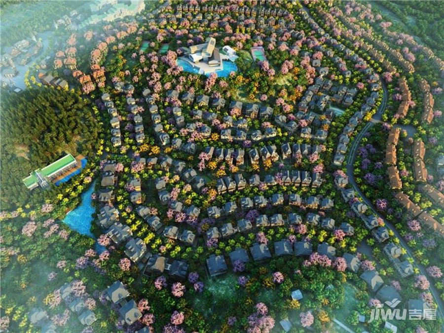 深高速茵特拉根小镇