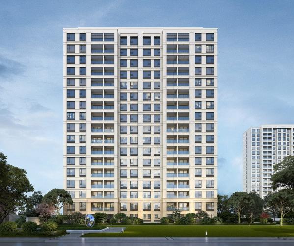 陕建名城映蓝